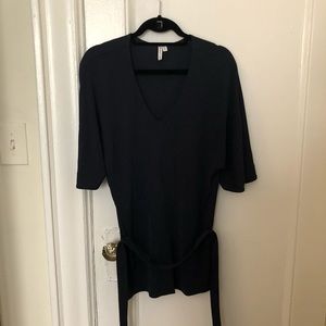& Other Stories Navy Short Sleeve Top